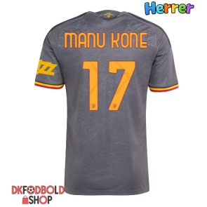AS Roma Manu Kone #17 Tredje trøje 2026-27 Kort ærmer AS Roma Manu Kone #17 Tredje trøje 2026-27 Kort ærmer